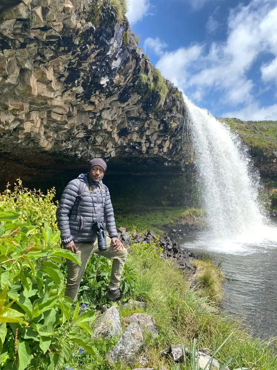 Mohammed Worko, local guide of Bale Mountains Trekking Tours Ethiopia